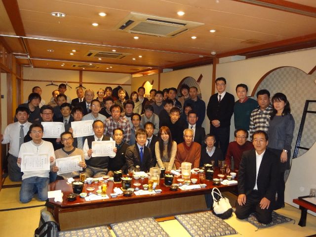 庄田MVP表彰式の様子